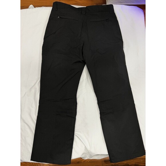 Spyder Snowboard Pants Women’s Size XL Black Lined Insulated Snap Zip Pockets - Picture 9 of 10